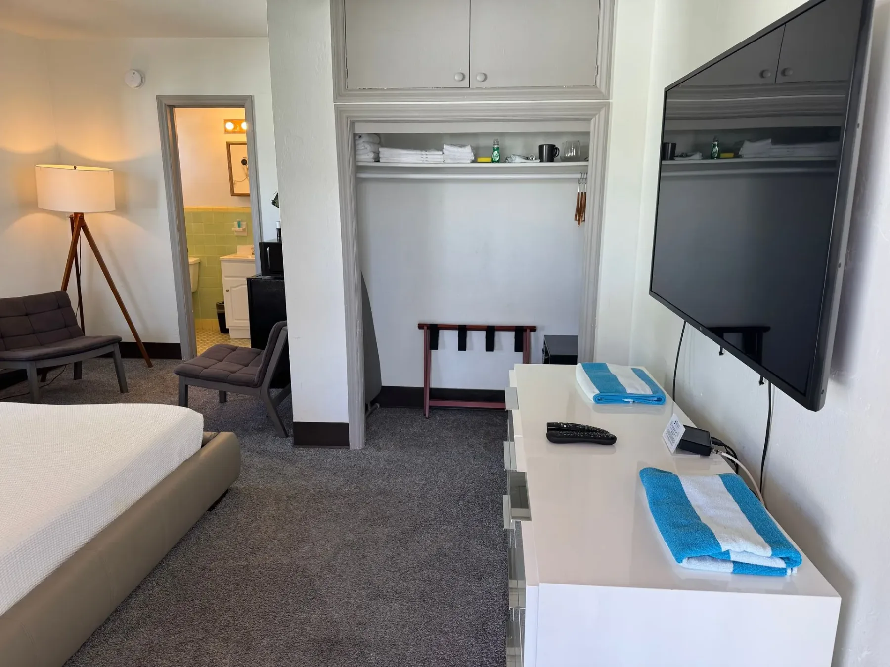 Hotel room interior