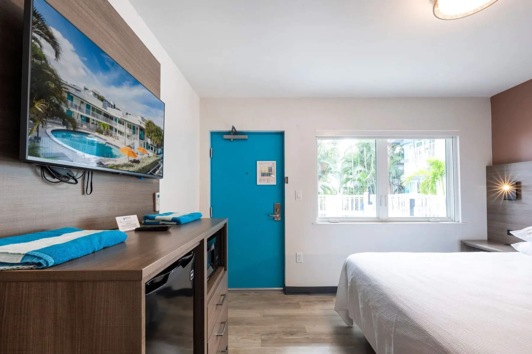 Hotel room interior