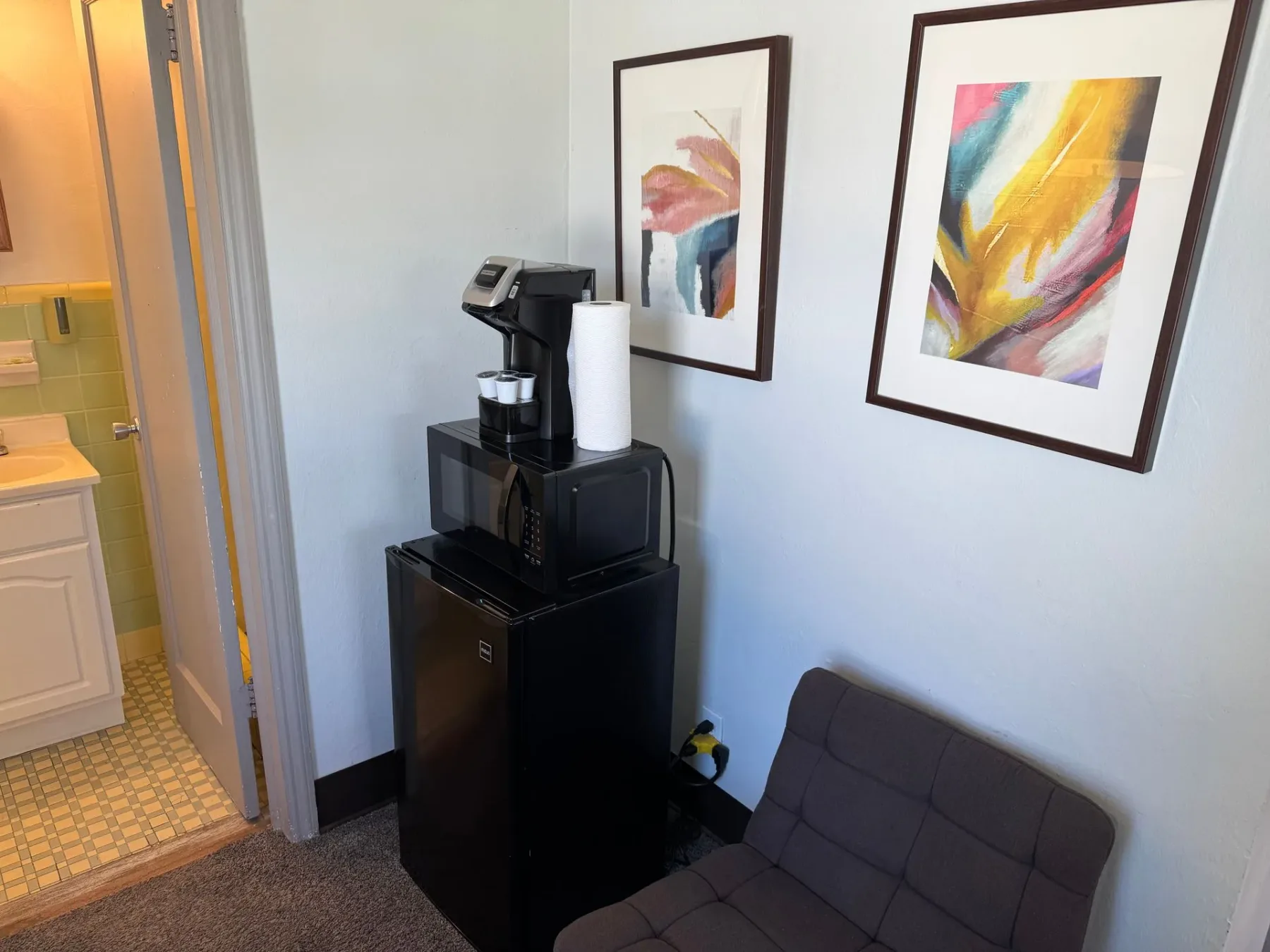 Hotel room interior