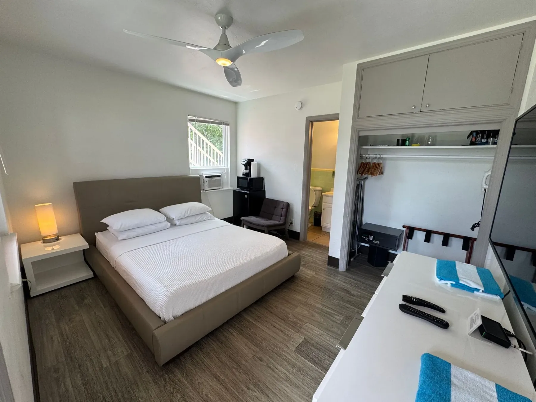 Hotel room interior