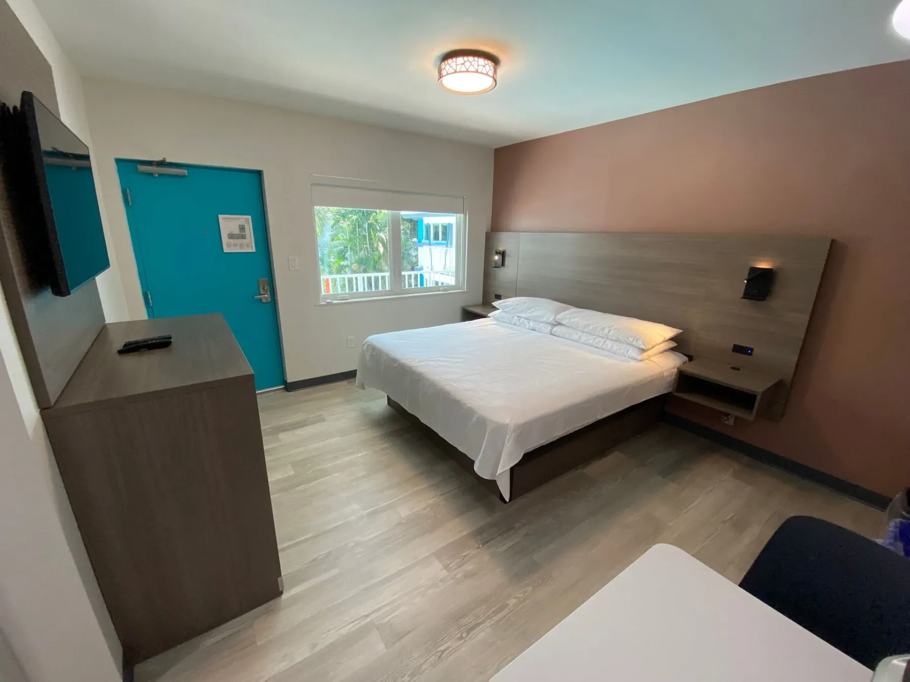 Hotel room interior