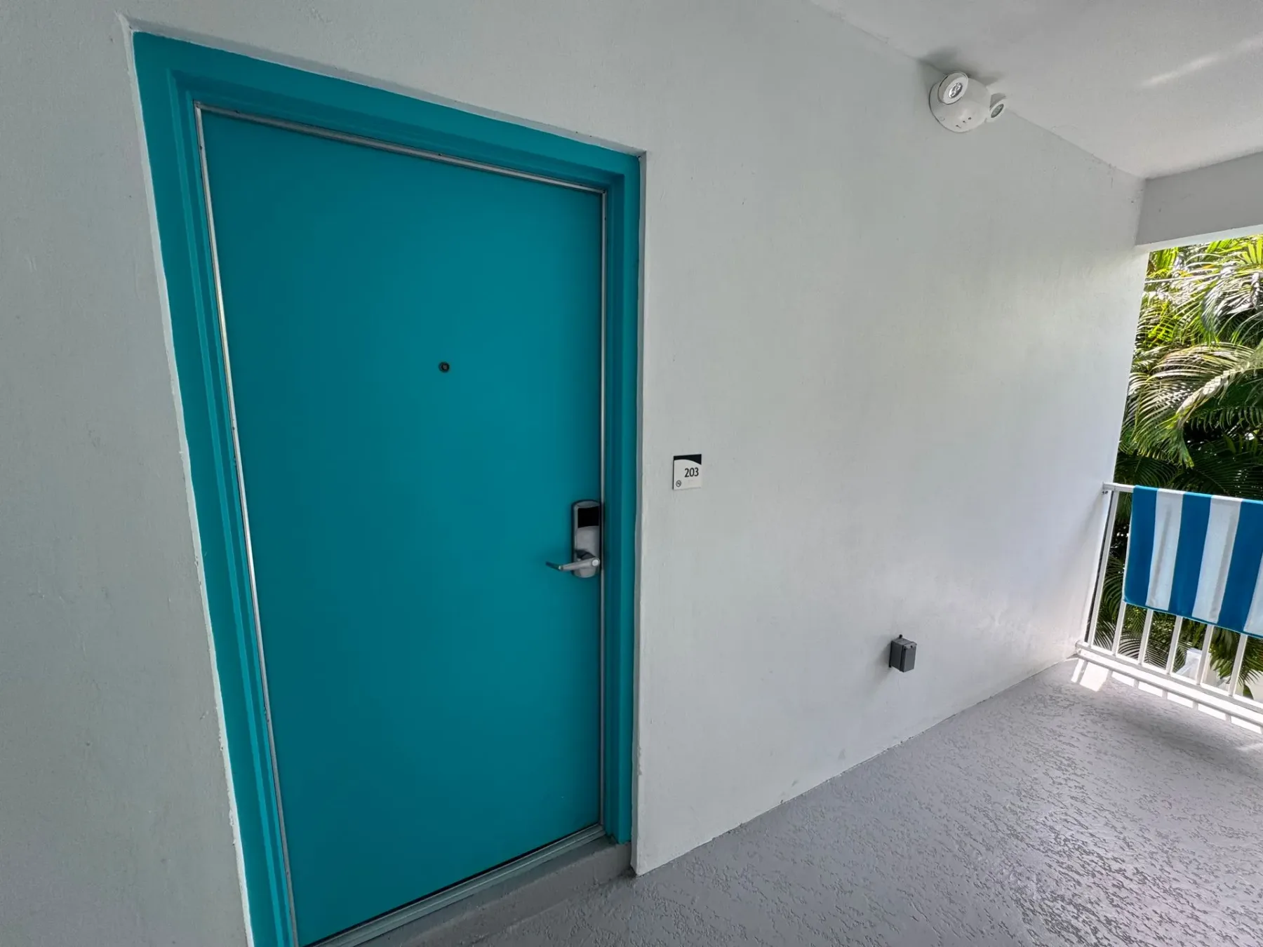 Hotel room interior