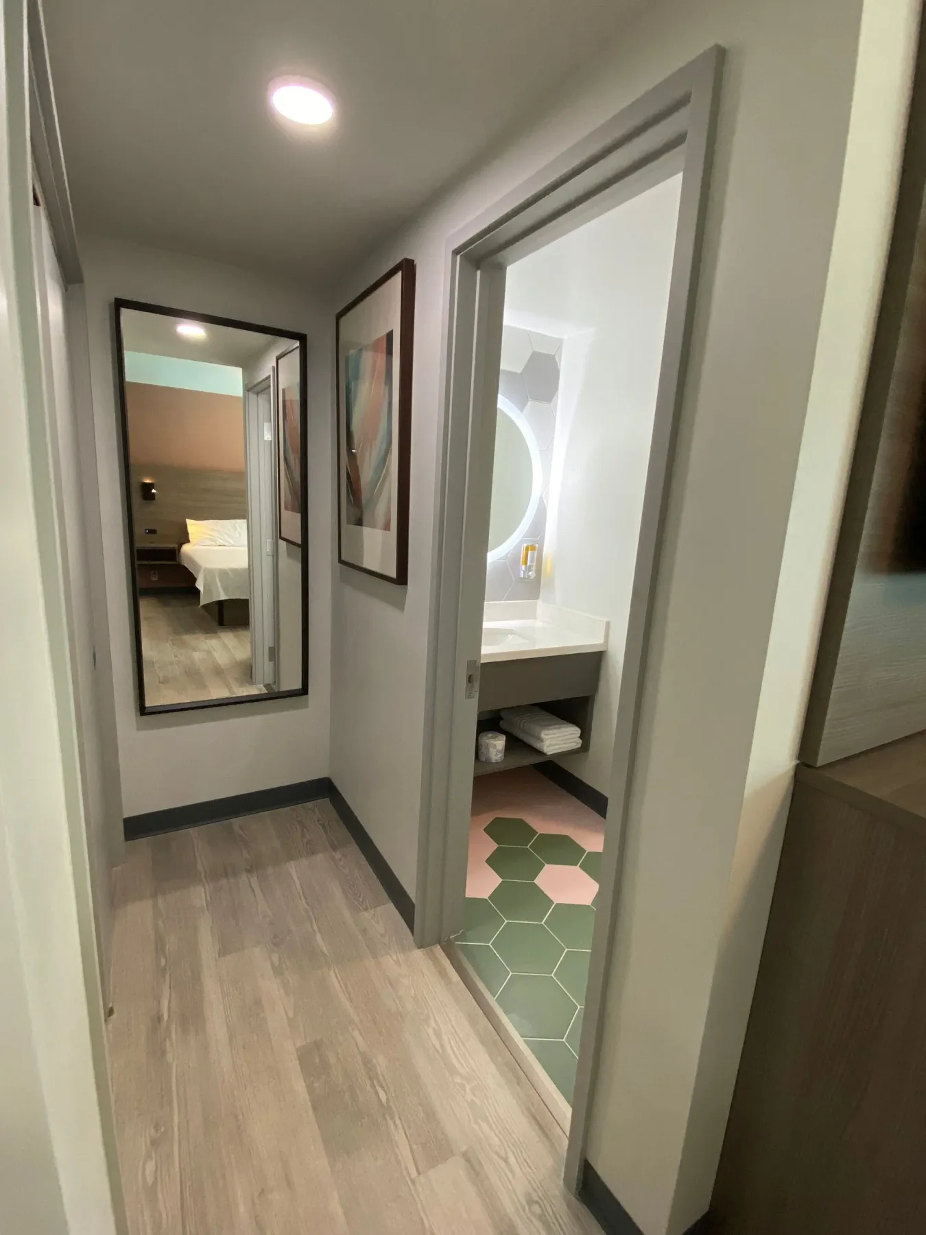 Hotel hallway