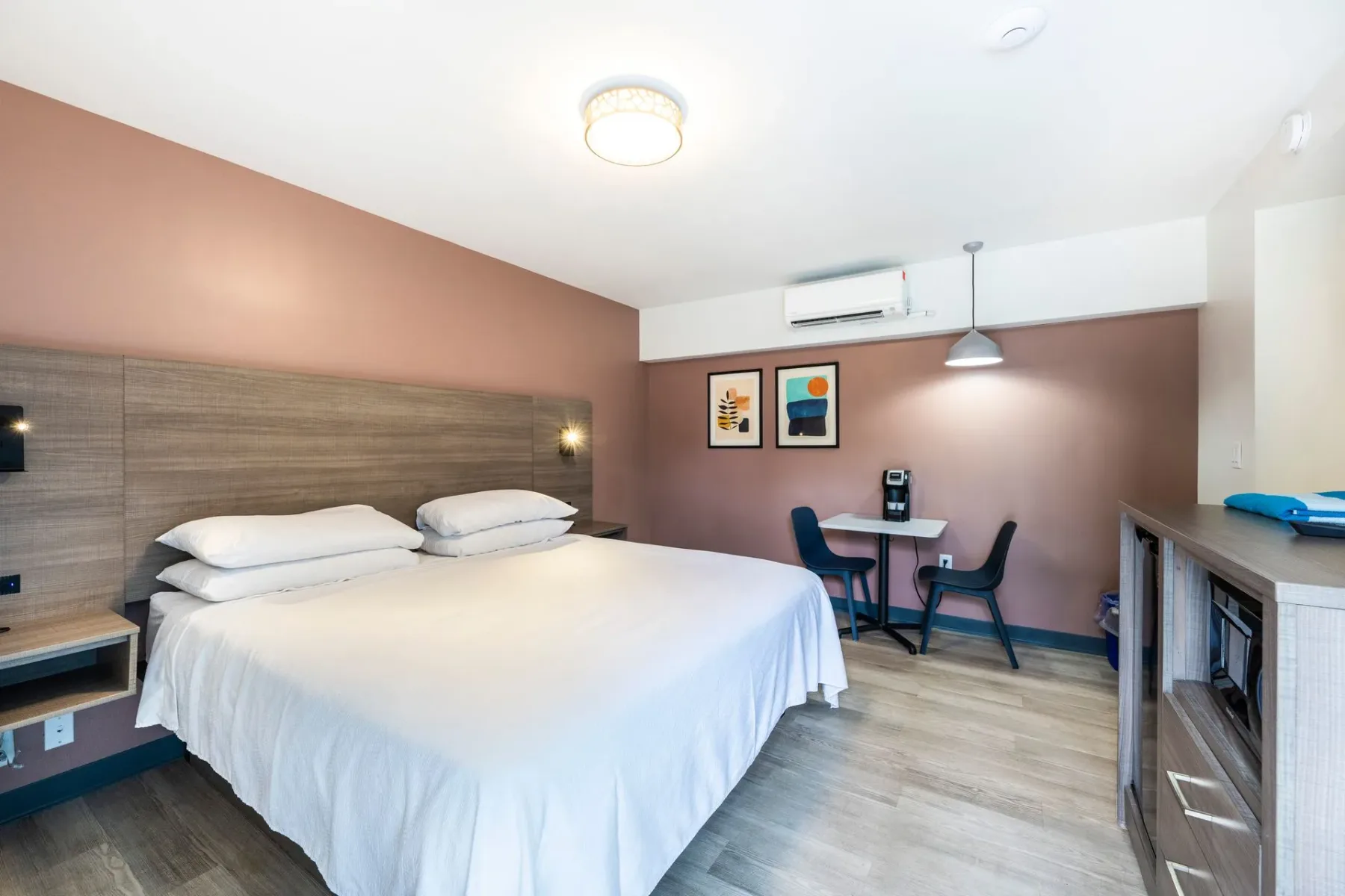 Hotel room interior