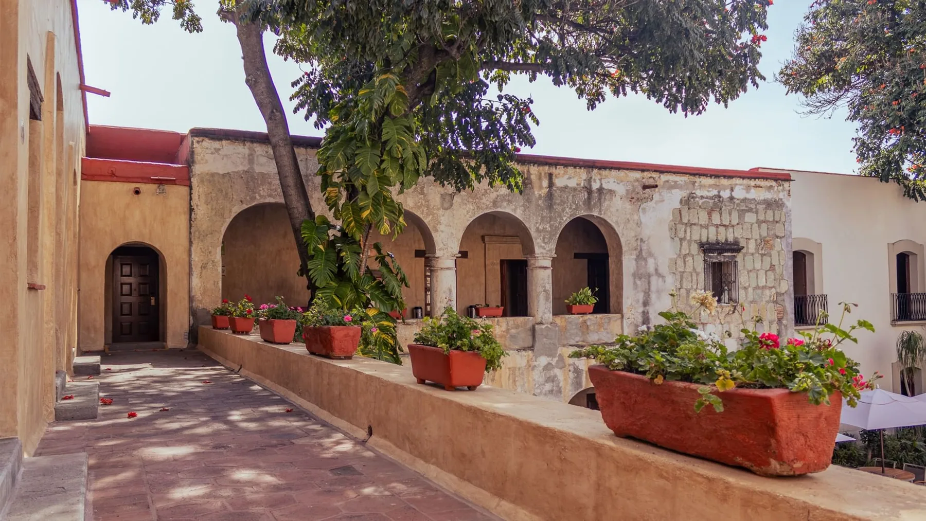Colonial architecture at Quinta Real Oaxaca