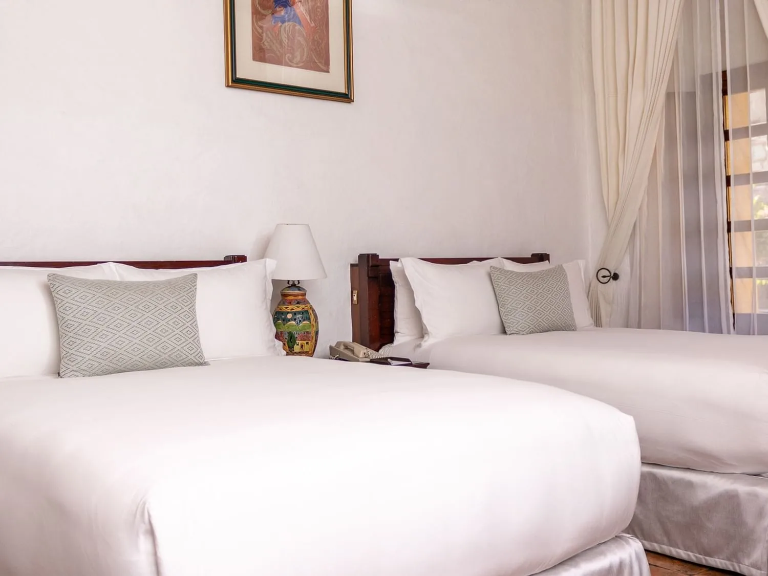 Gran Clase room with two double beds