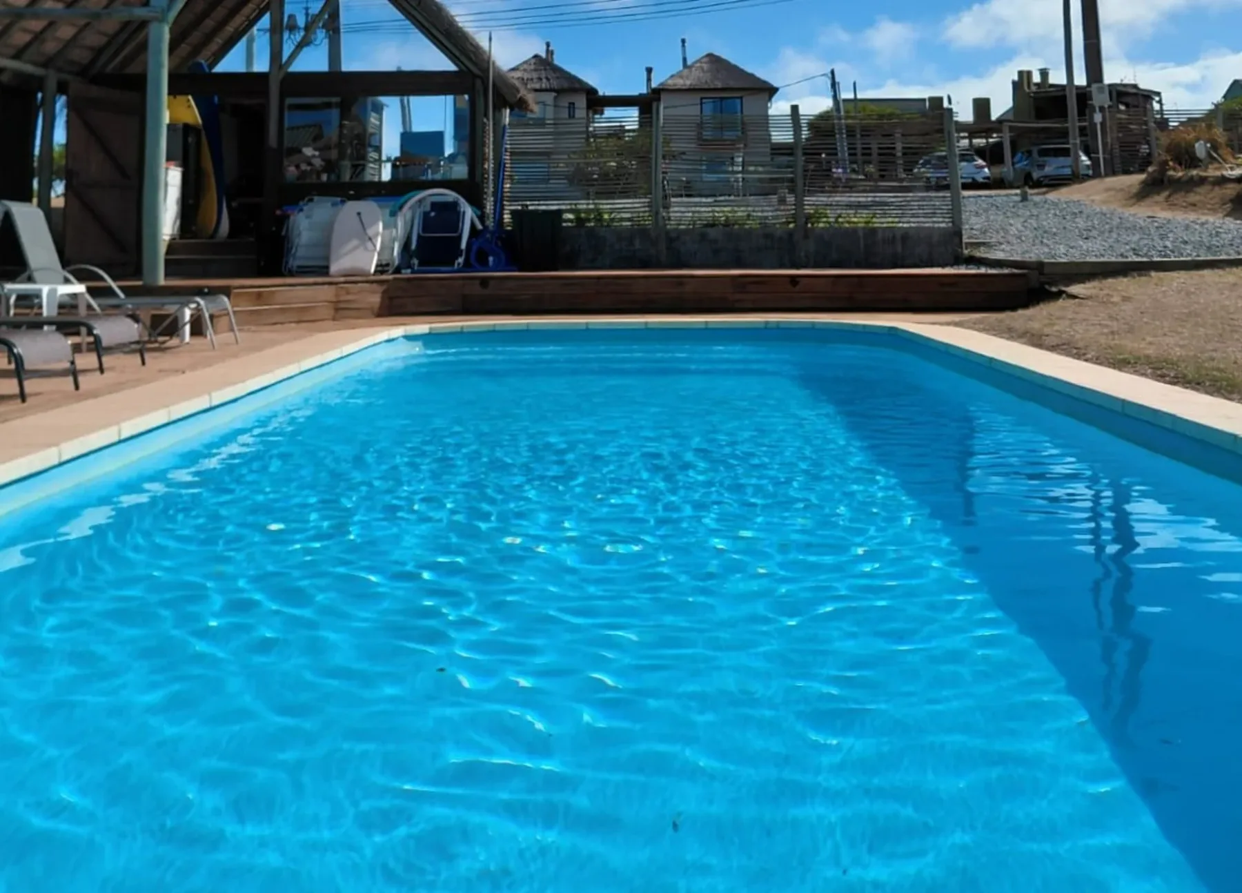 View of the pool