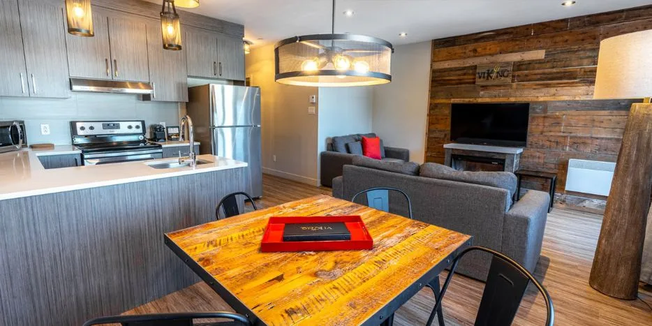 One-bedroom condo