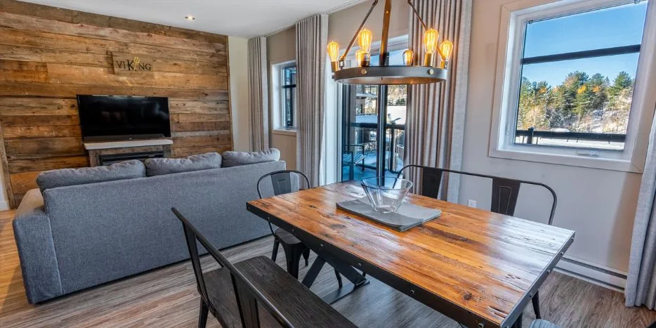 Three-bedroom condo