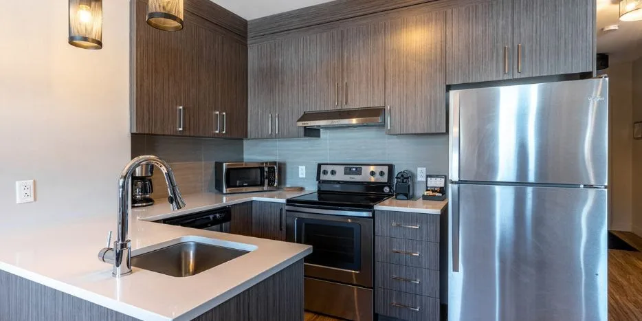 One-bedroom condo