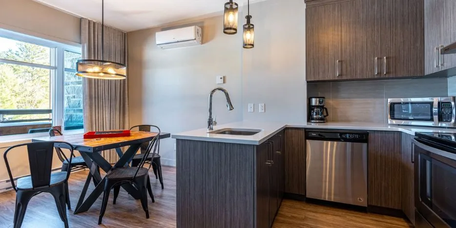 One-bedroom condo