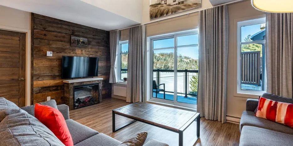 Two-bedroom condo