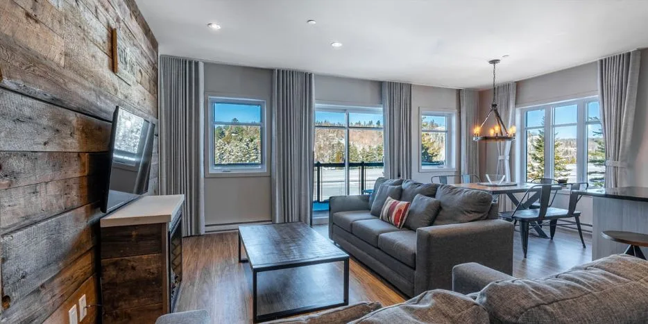 Three-bedroom condo
