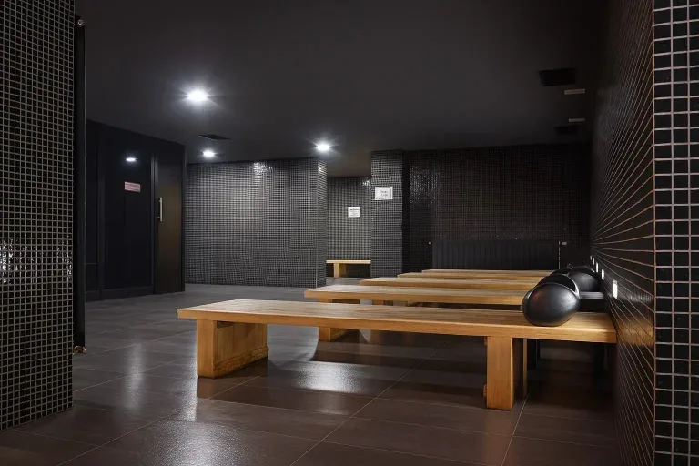 Relaxation area in the spa centre