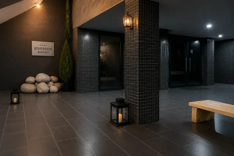 Spa entrance