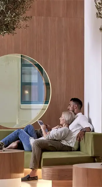 Olive Green Hotel interior