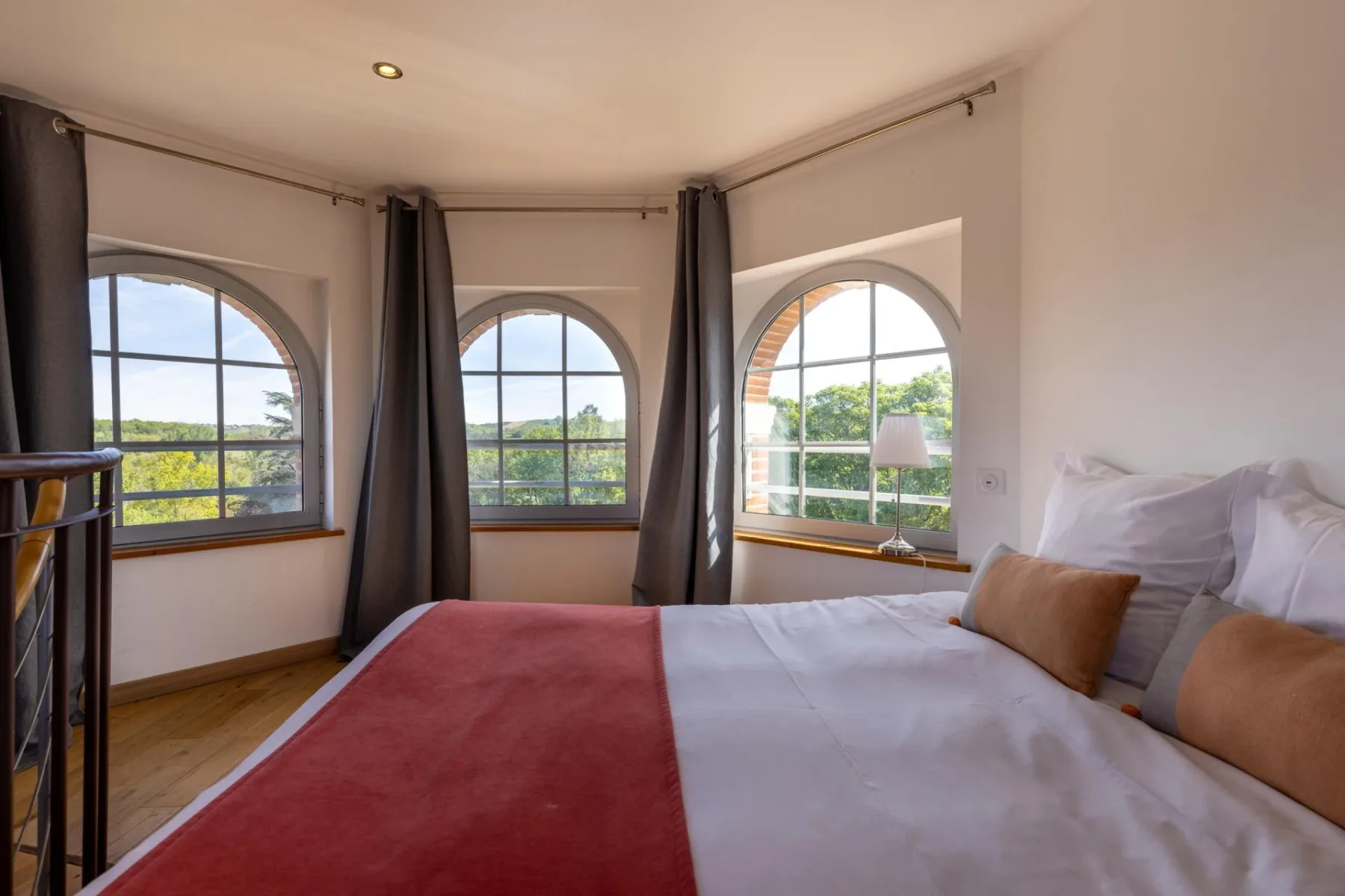 Suite con vistas panorámicas al parque