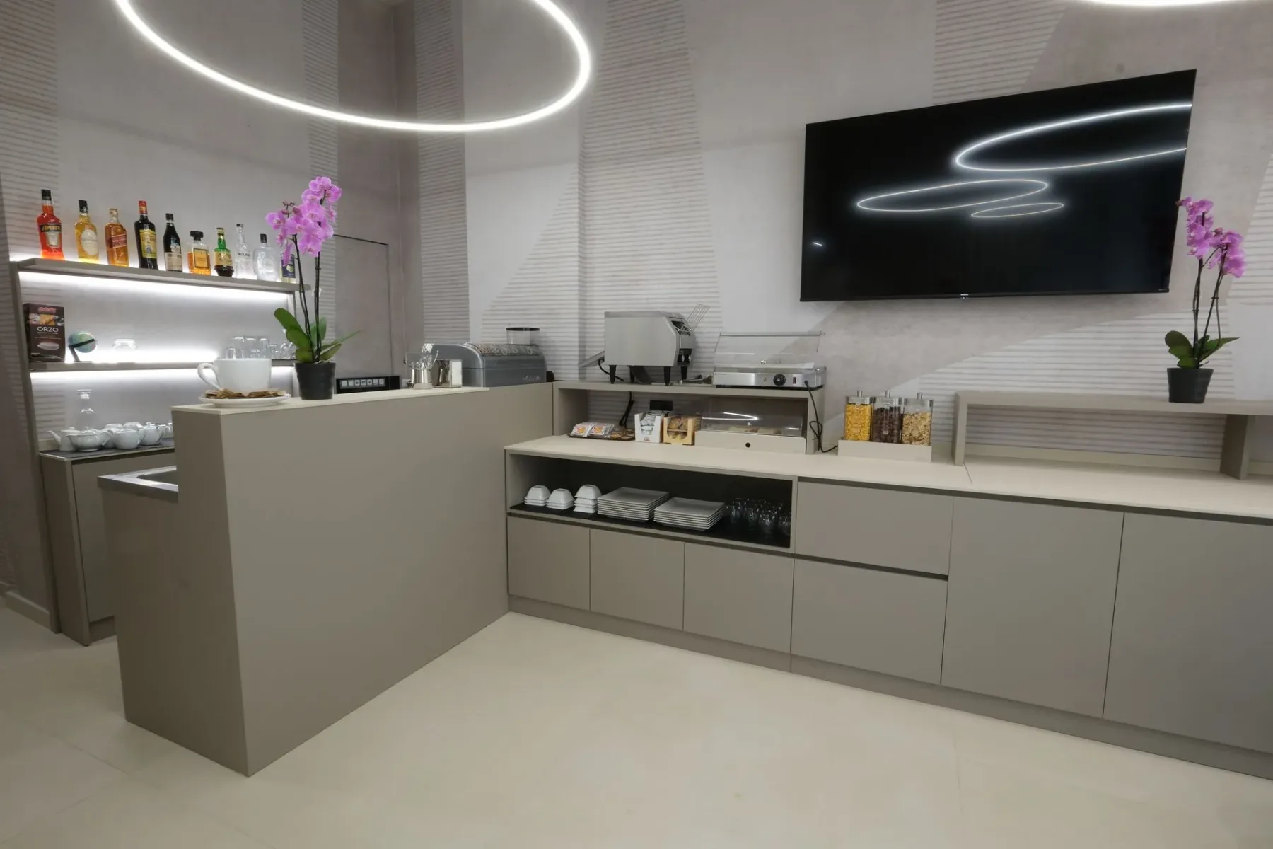 Sala de desayunos.