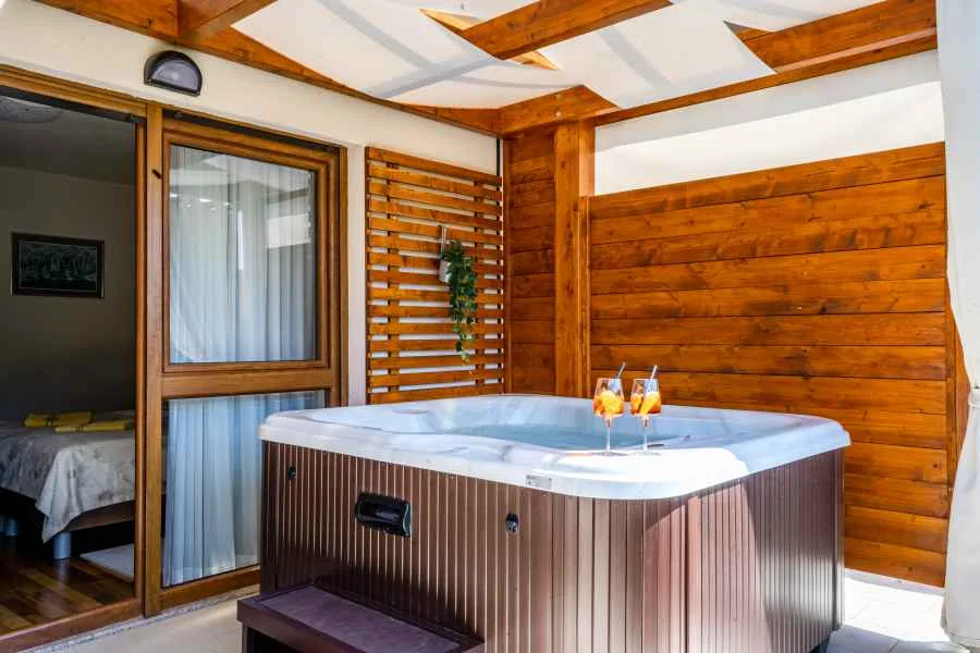 Jacuzzi al aire libre