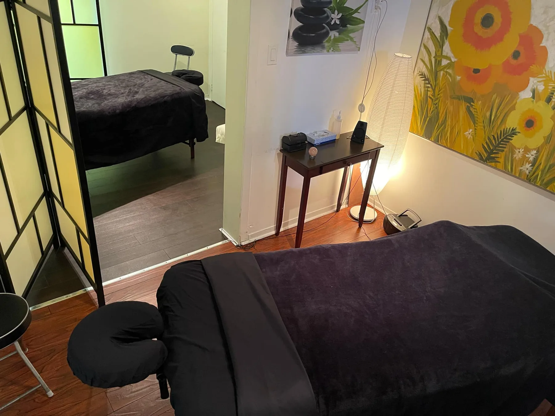 Massage team