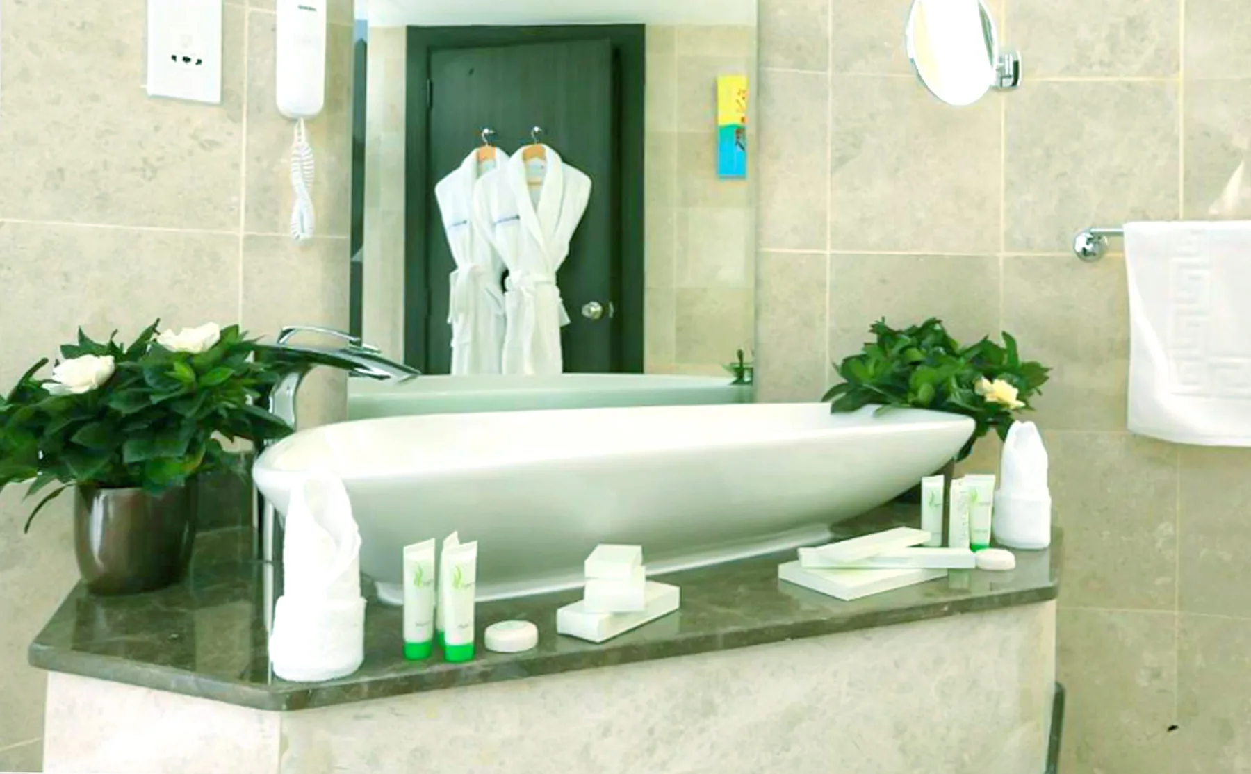 Suite bathroom