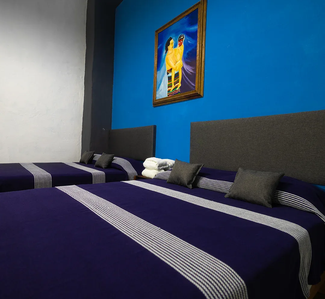 Guest rooms at Posada Don Matías