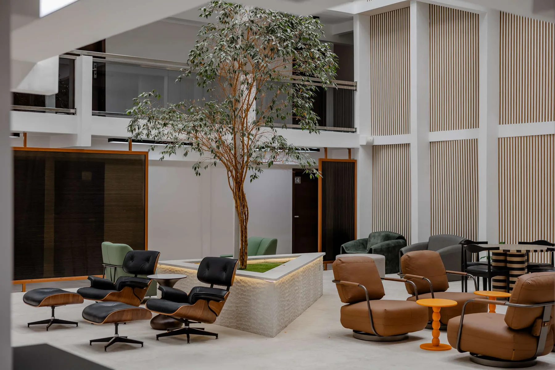 Hotel lobby