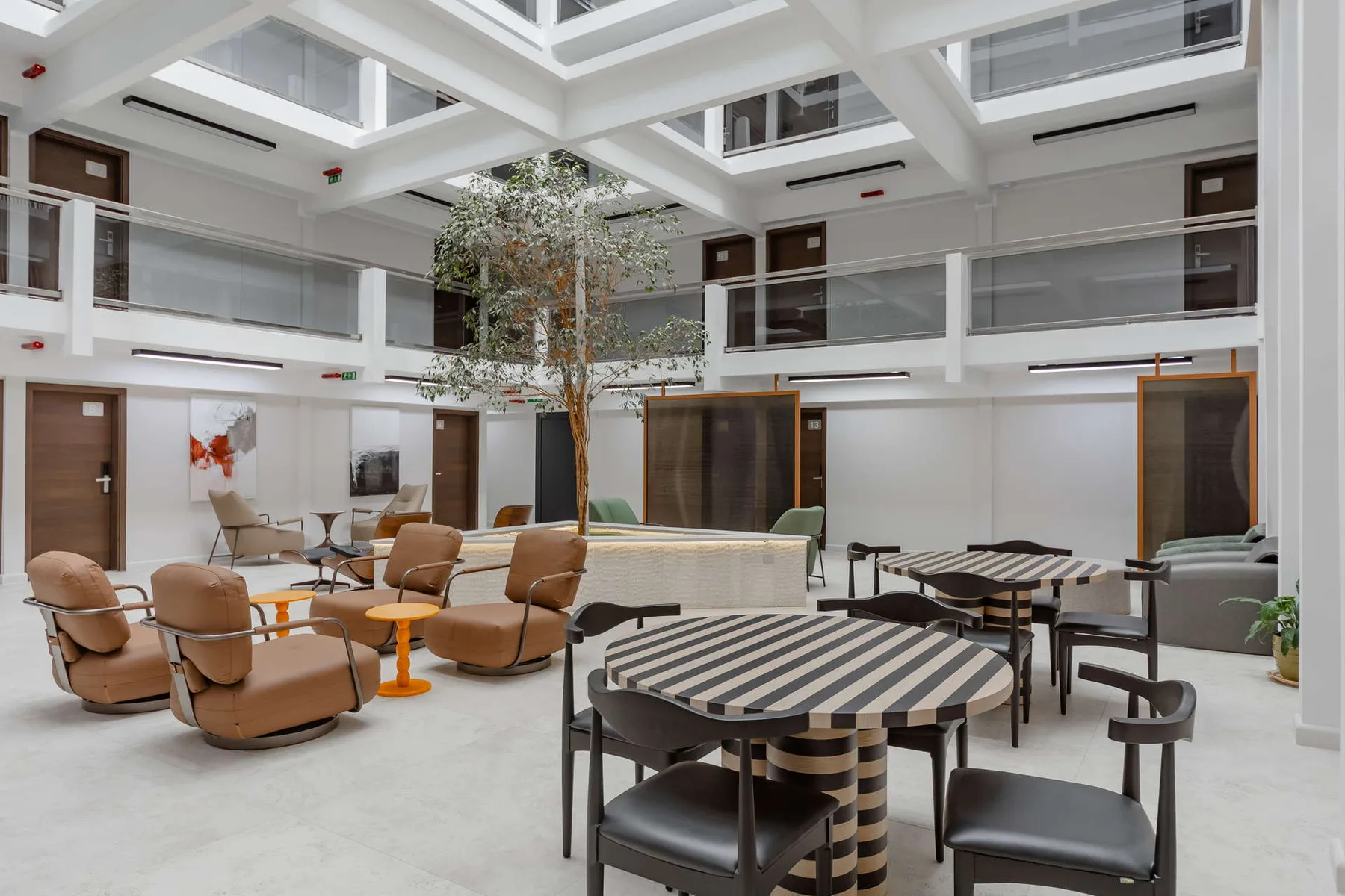 Hotel lobby