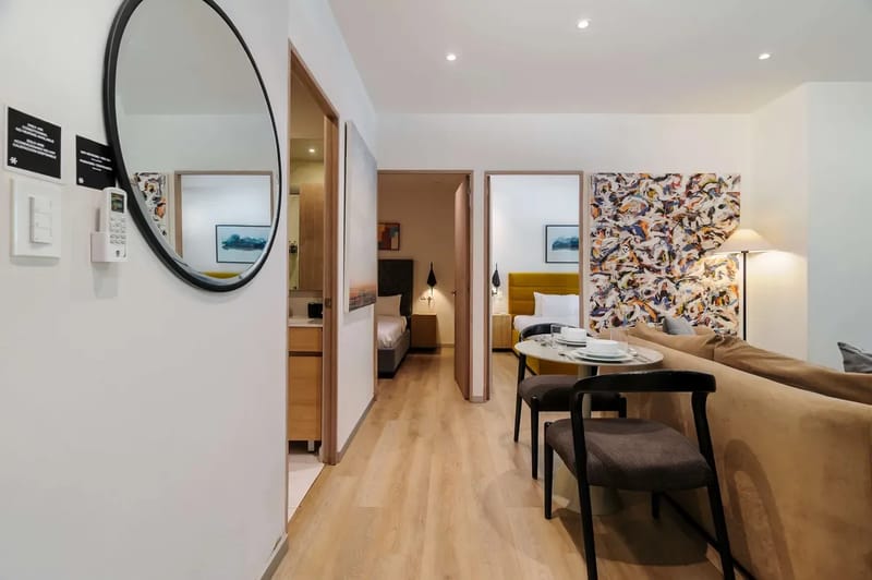 Sophisticated 2BR w/ AC in the Heart of Cuauhtémoc