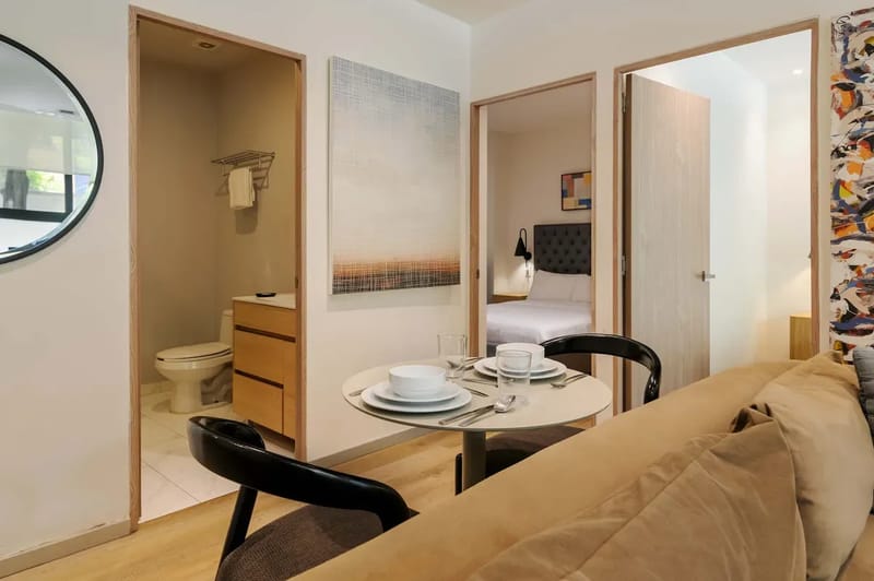Sophisticated 2BR w/ AC in the Heart of Cuauhtémoc