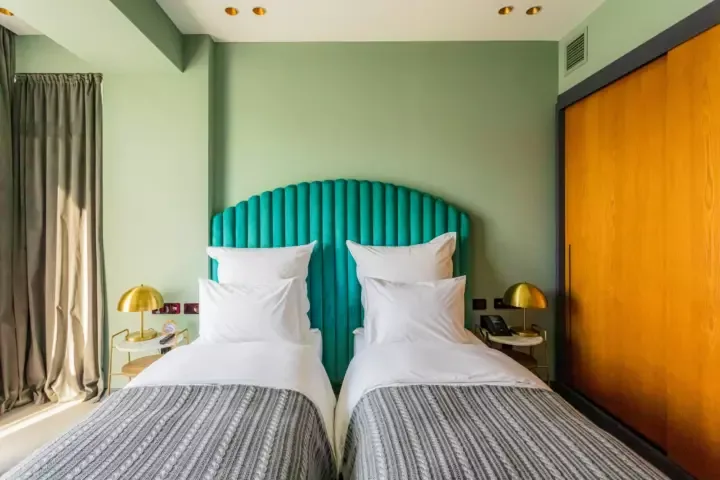 Habitación con cama doble o dos camas individuales