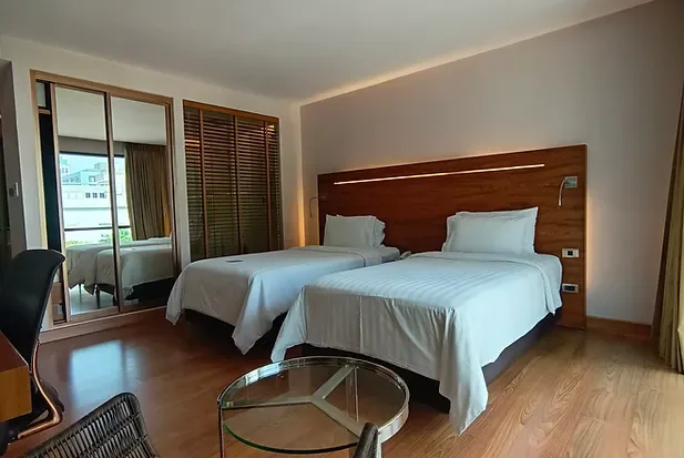 Habitación Premier con dos camas individuales