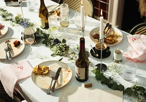 Comida en privado