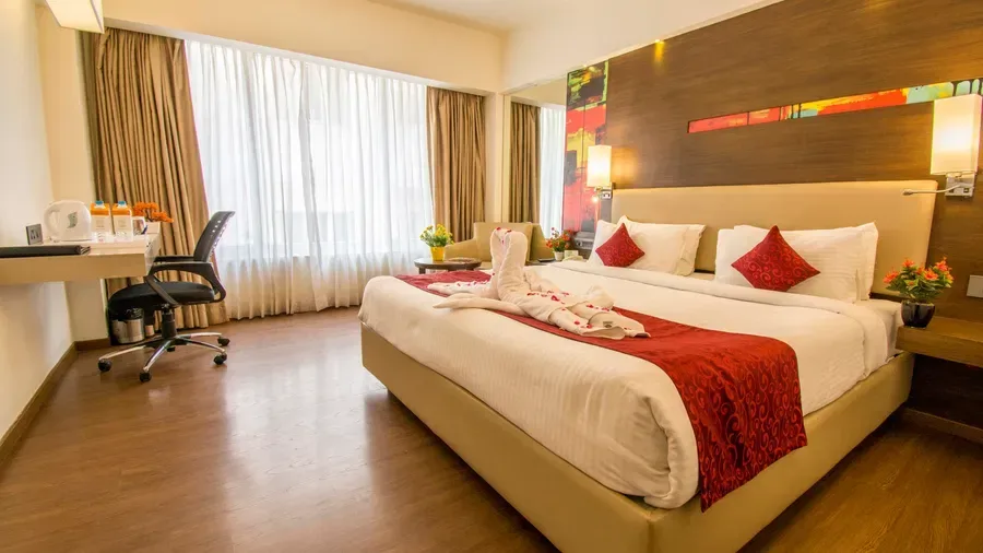V Hotel room
