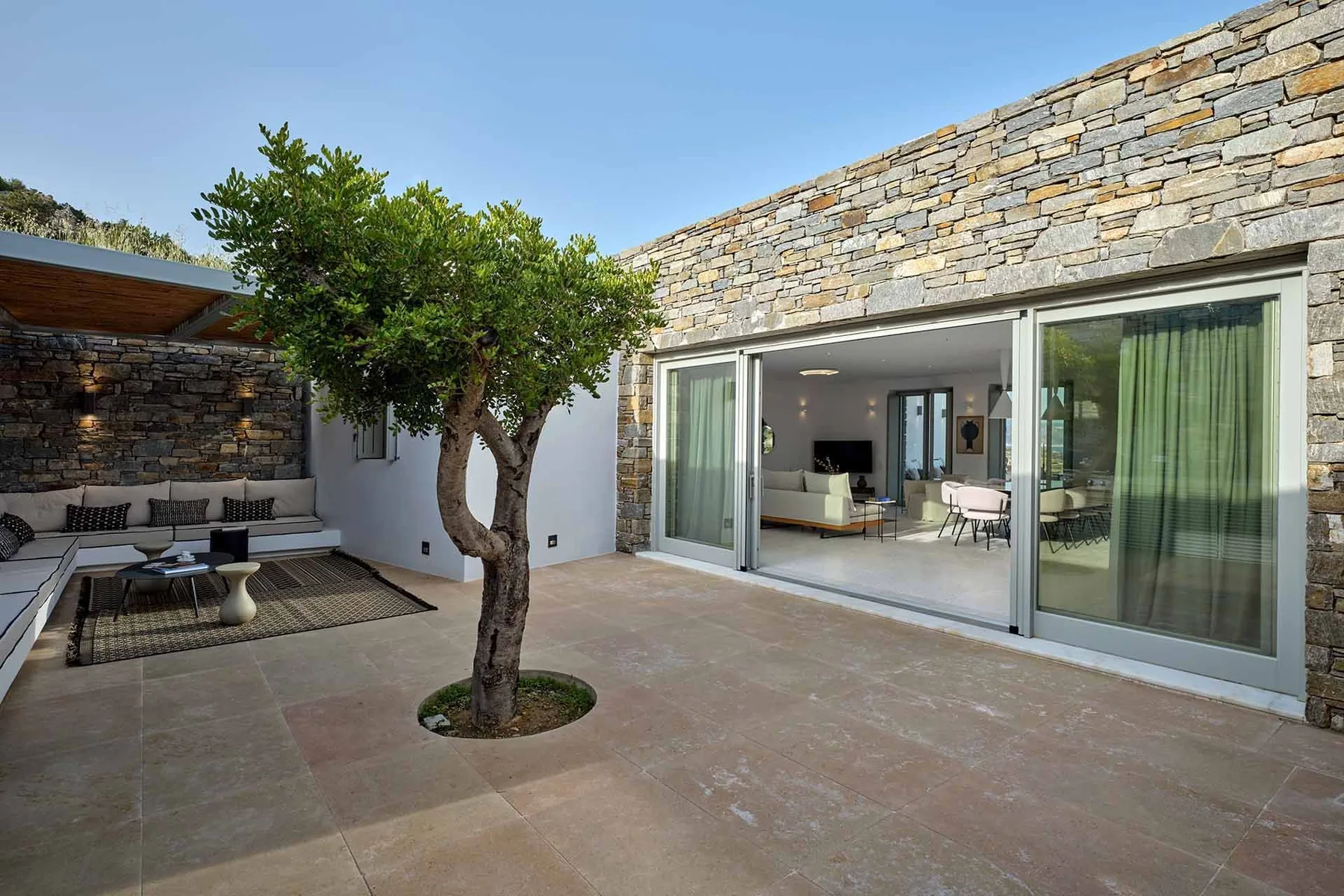 Paros luxury villa Eurydice in Kostos - 1