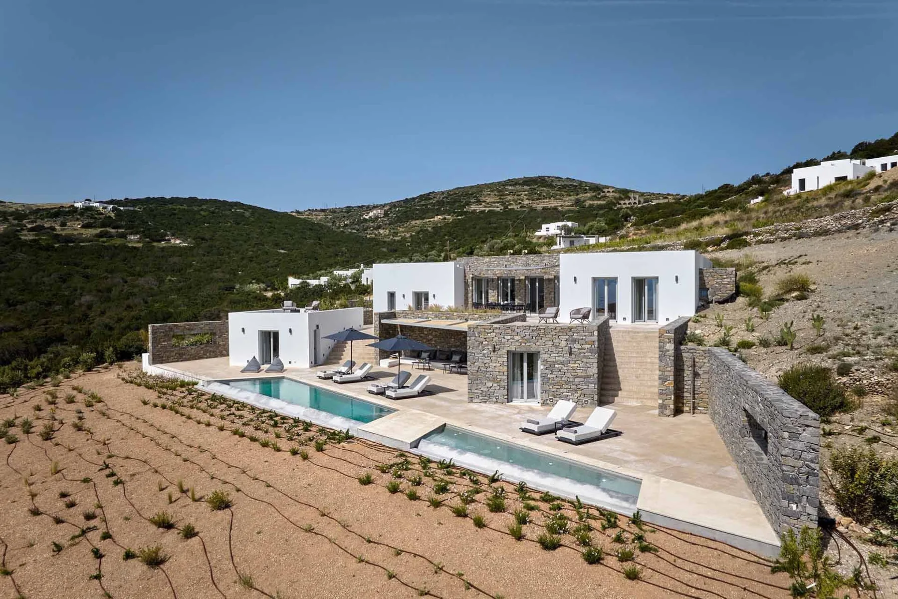 Paros luxury villa Eurydice in Kostos - 9