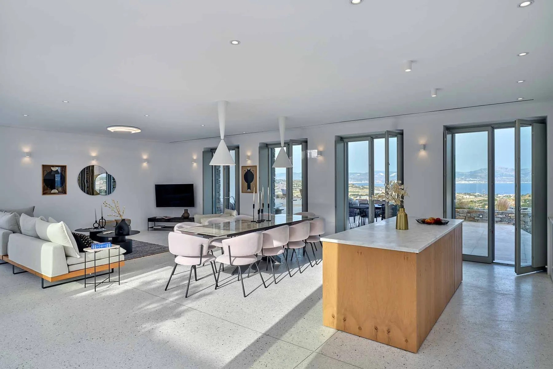 Paros luxury villa Eurydice in Kostos - 13