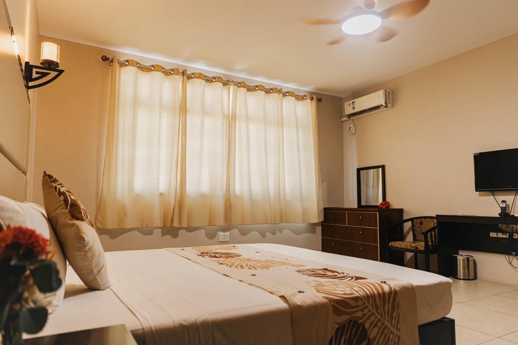 VIP room bedroom.