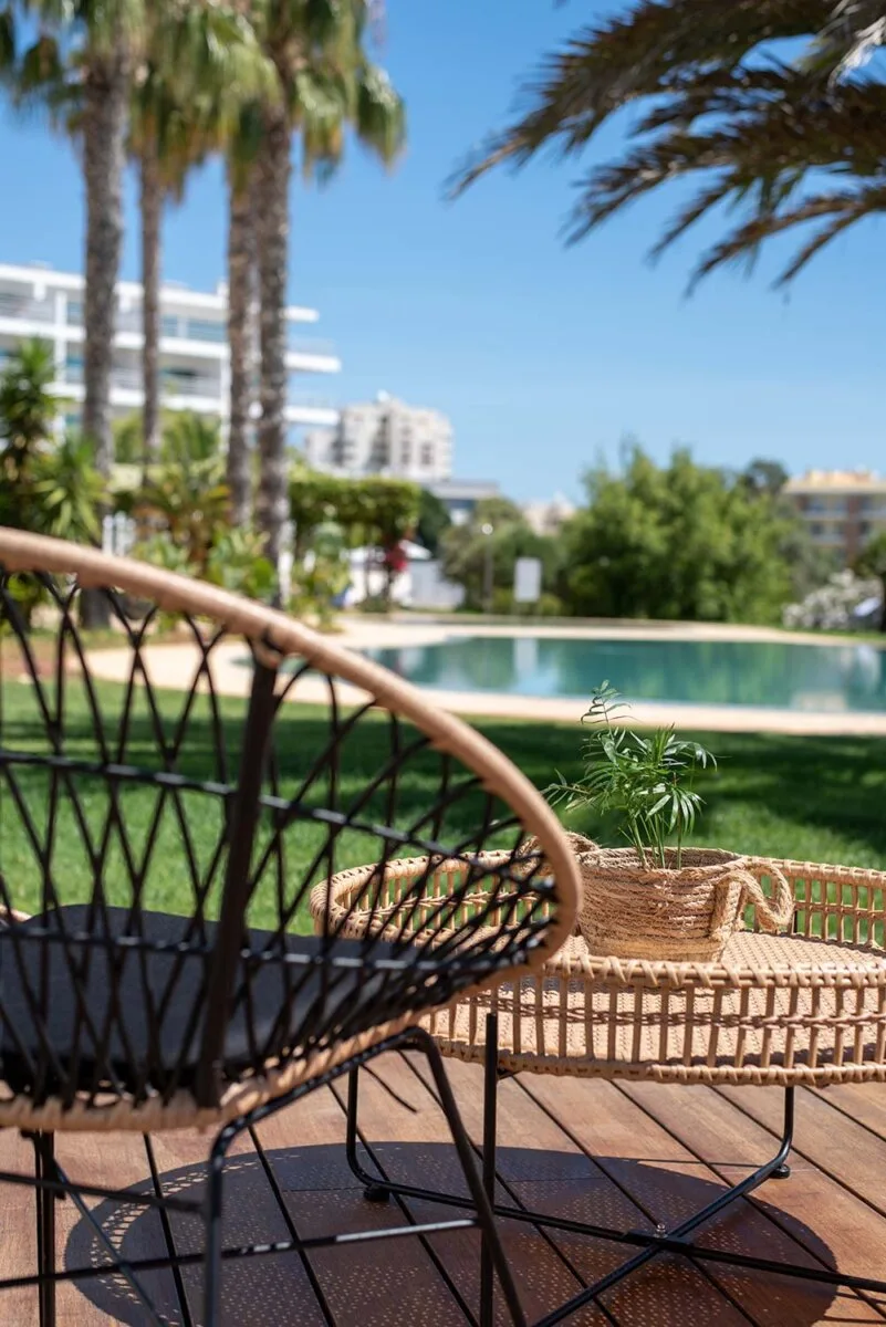 Pool area