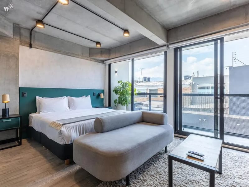 Stylish loft near Parque Virrey