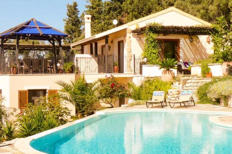 Villa Petalutha and surrounding views