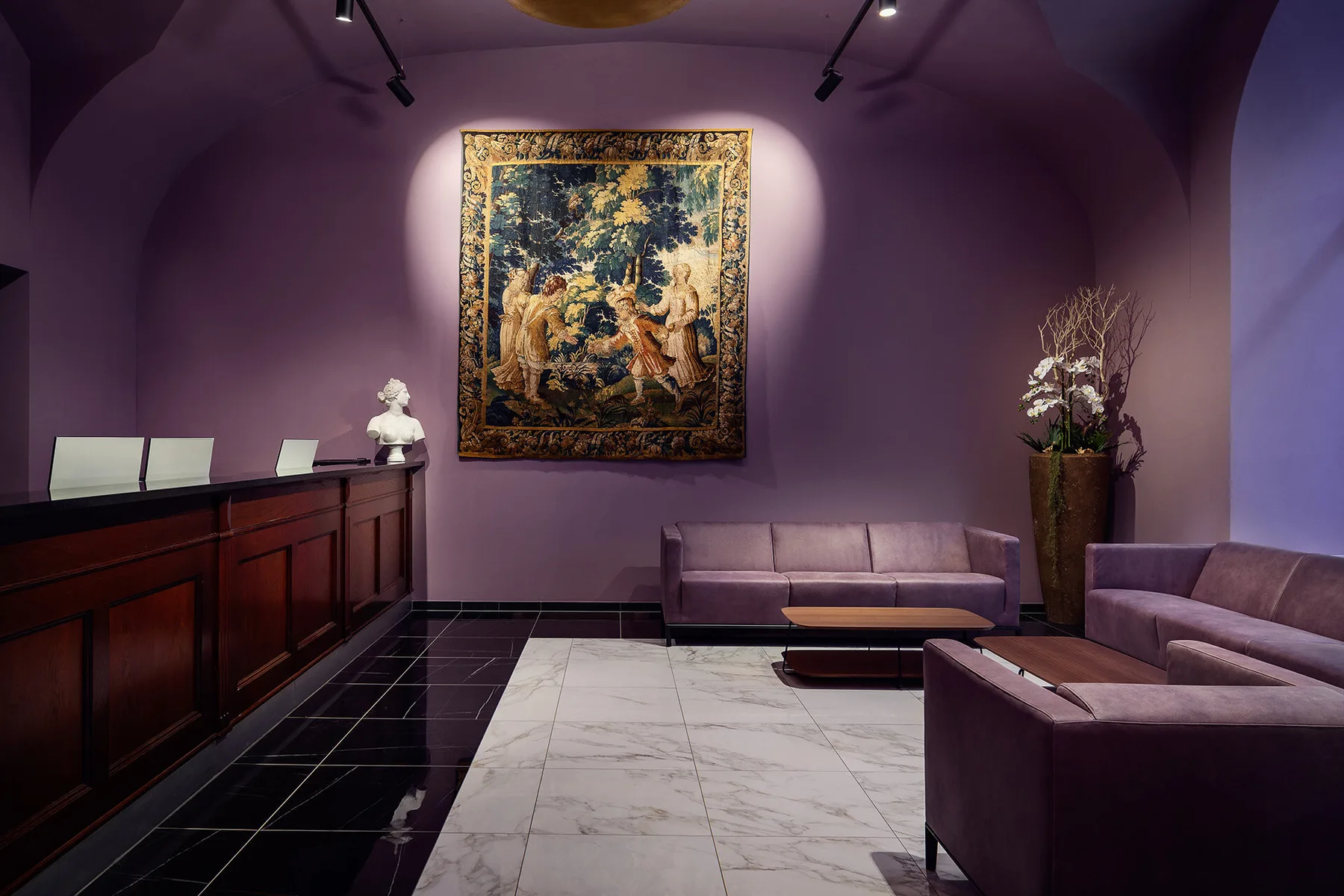 Hotel reception