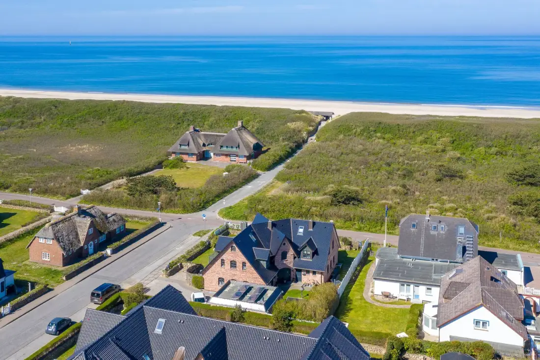 Den Strandübergang nahezu vor der Haustür? Dann ist die Strandresidenz ideal!