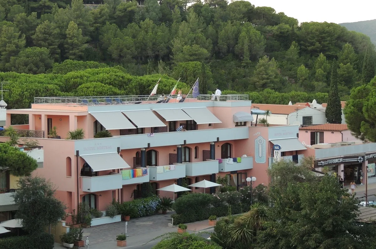 Hotel view from above