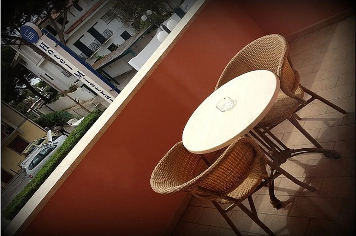 Hotel terrace