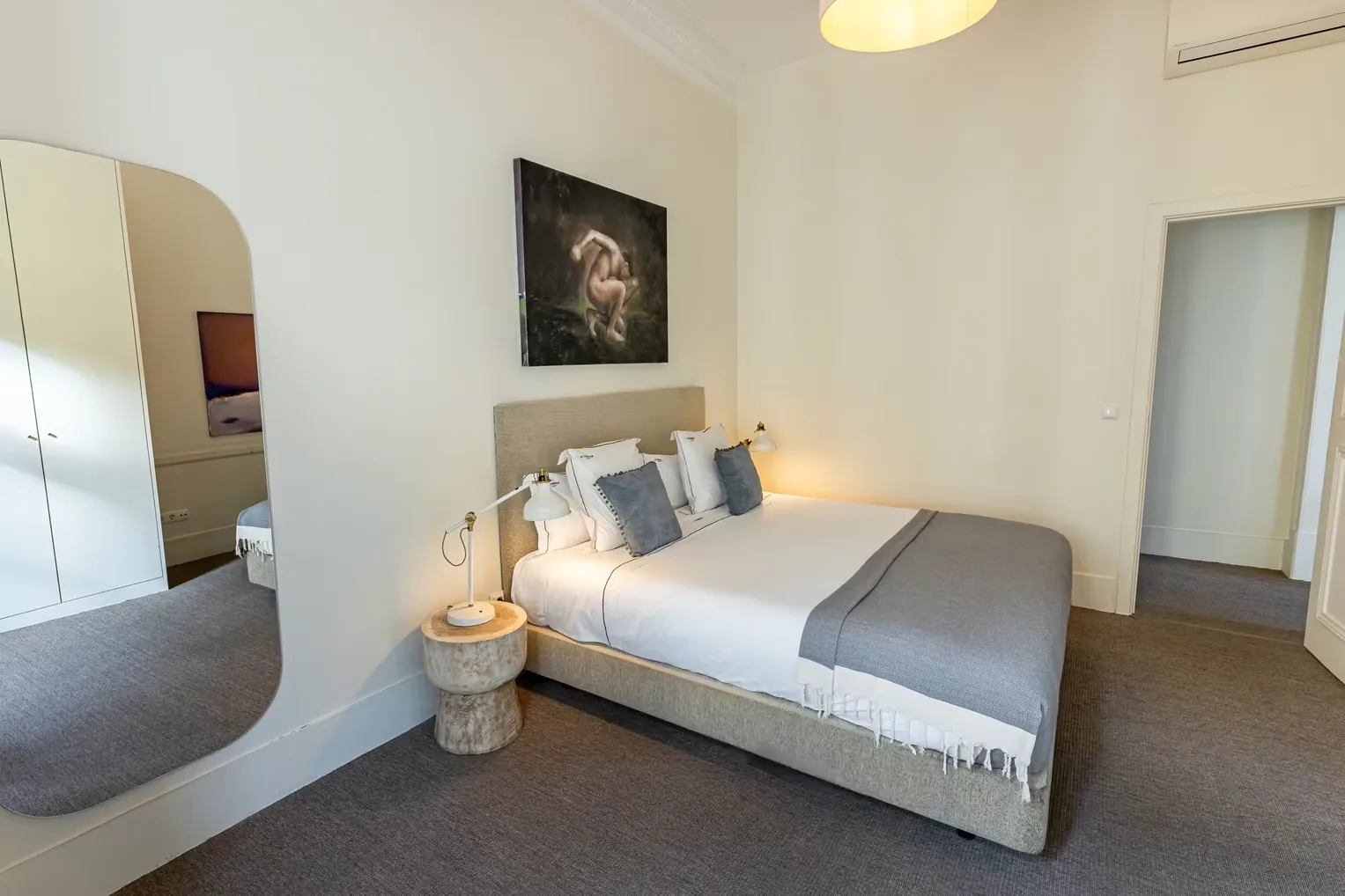 Two-bedroom suite with square view image.