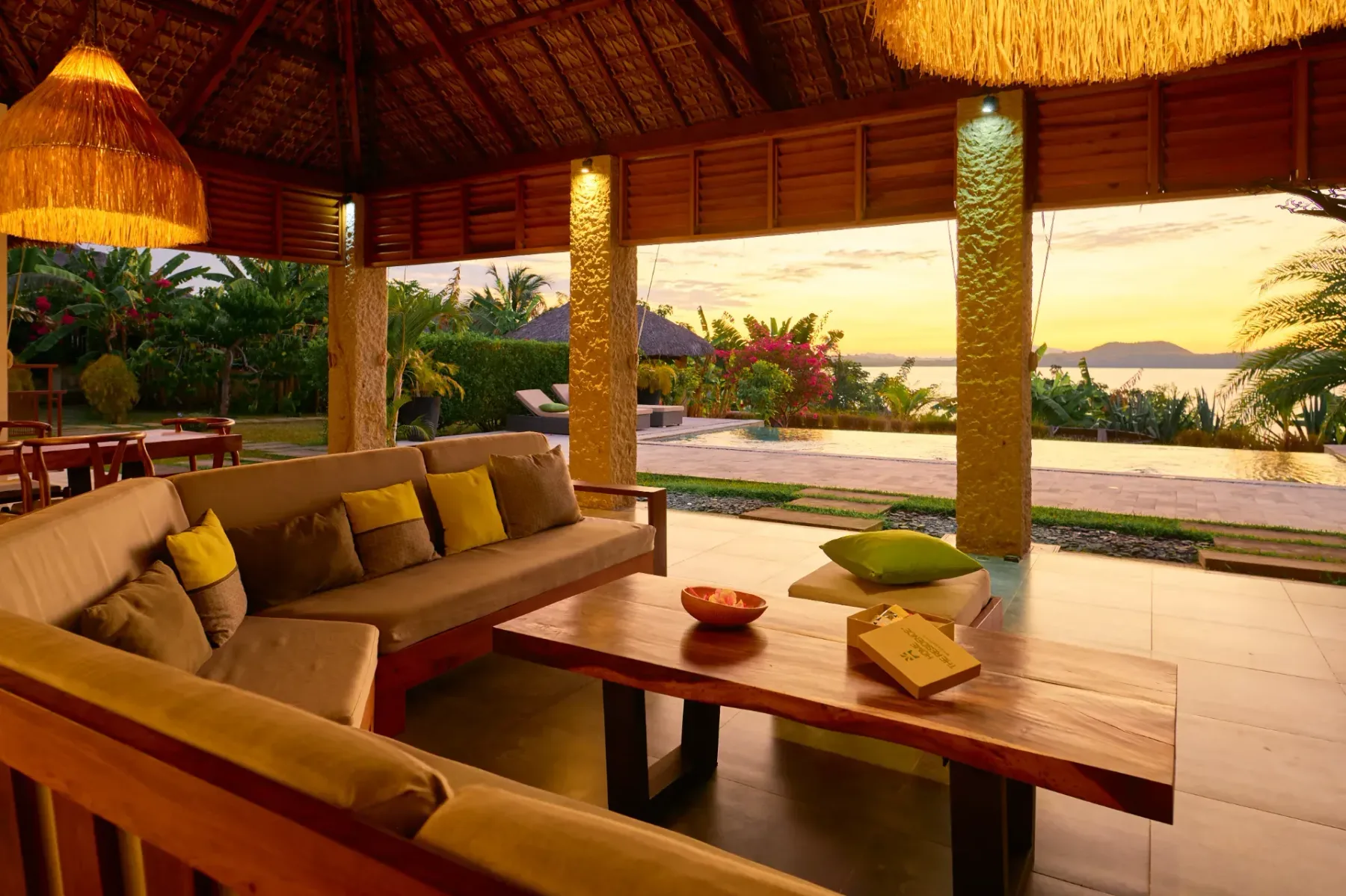 Villa living area
