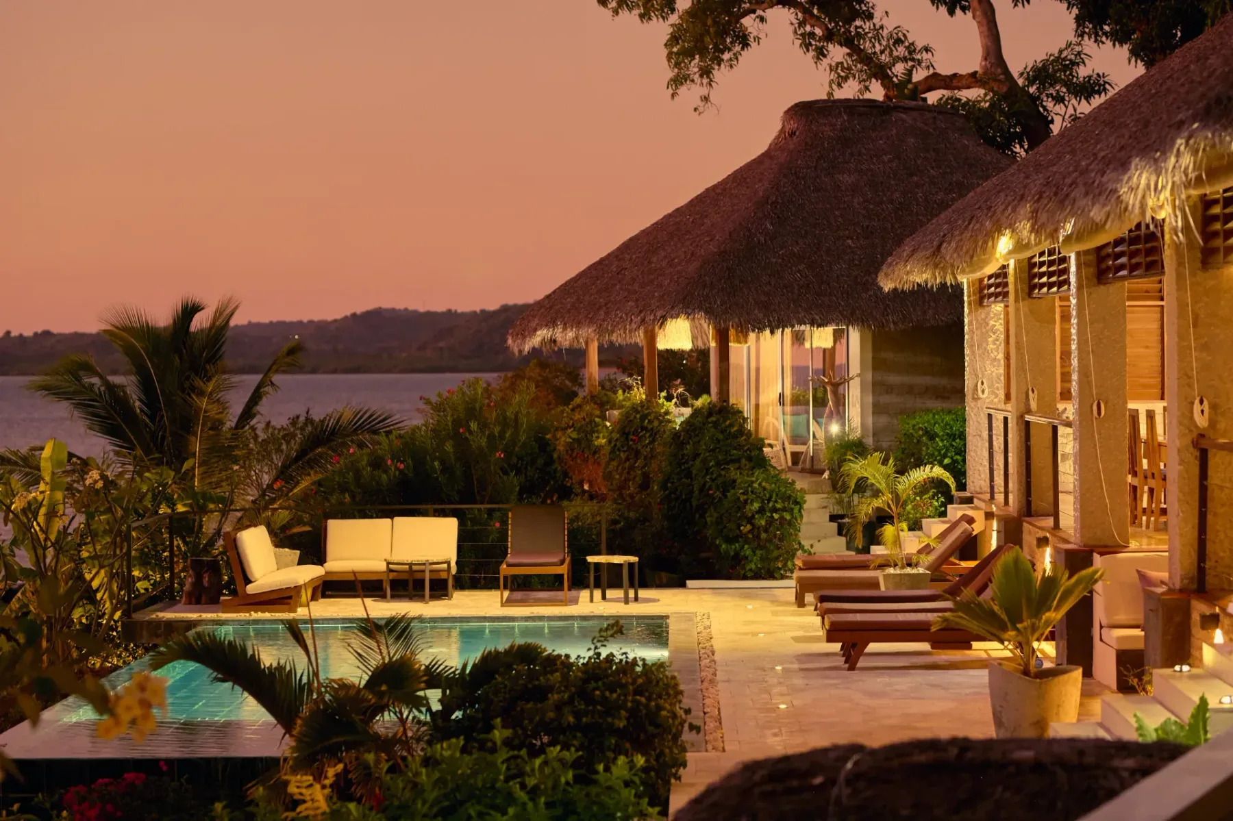 Villas and lodge