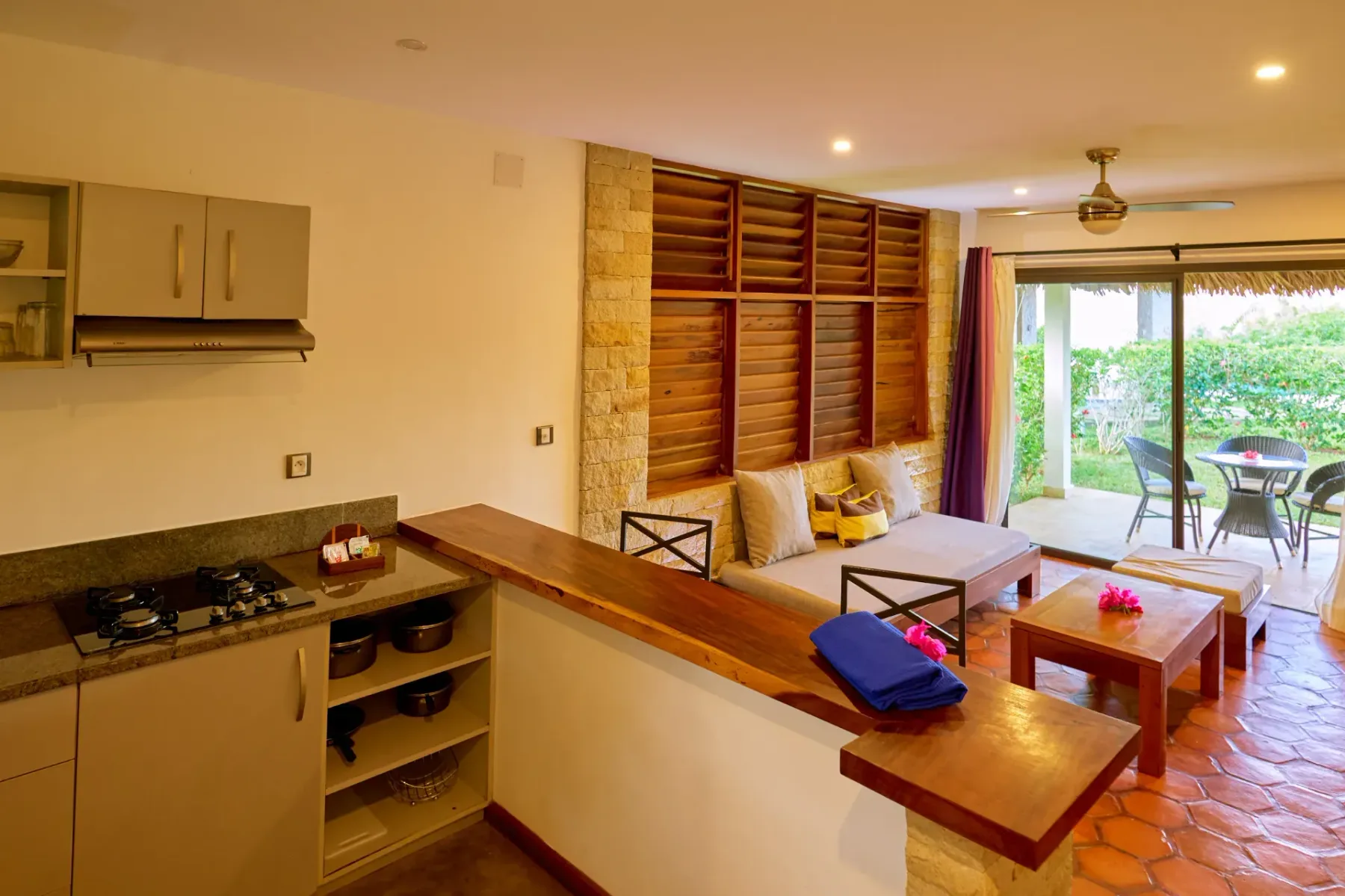 Lodge living area