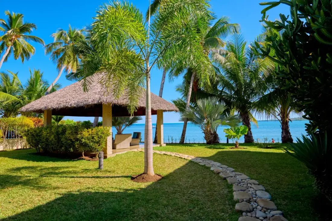 Seaside villa exterior
